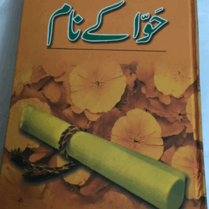 Cover of Hawwa Ke Naam, a powerful Urdu book by Bano Qudsia, reflecting themes of womanhood, emotional strength, and social reflection.